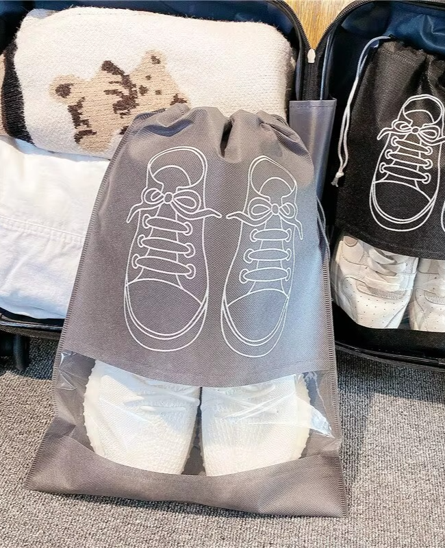 SET DI 5 BORSE PORTATILI PER SCARPE