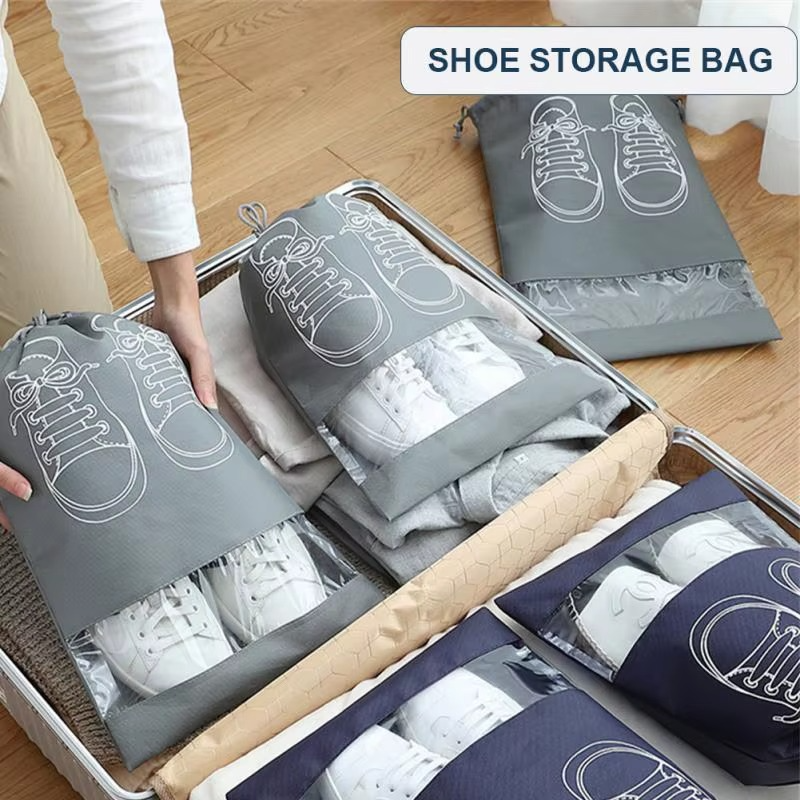 SET DI 5 BORSE PORTATILI PER SCARPE
